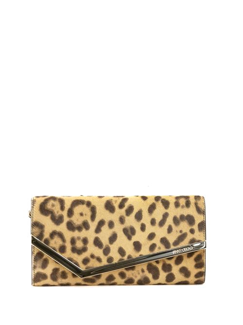 Clutch Emmie JIMMY CHOO | EMMIE LOPNATURAL/LIGHT GOLD